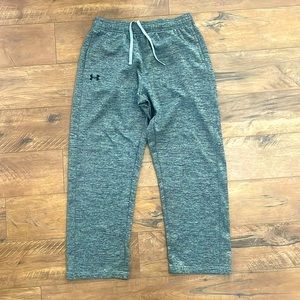 Under Armour Storm Blk/Gray Gradient Sweatpants Men’s Sz LG